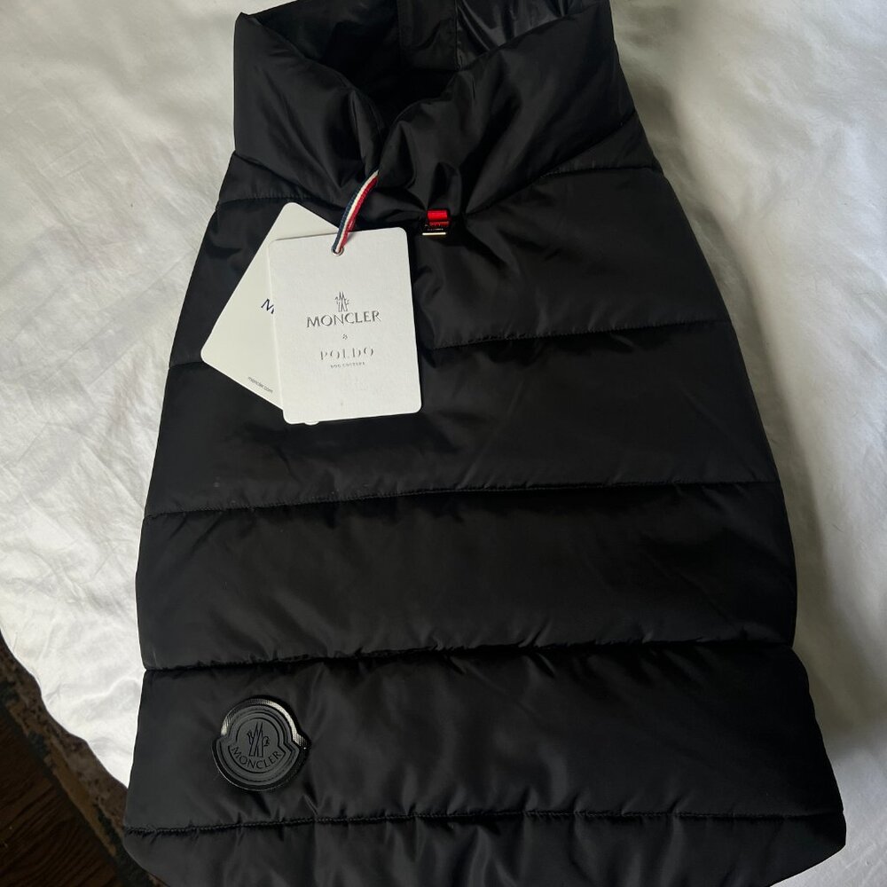 NWT Moncler x Poldo - Black Dog Jacket